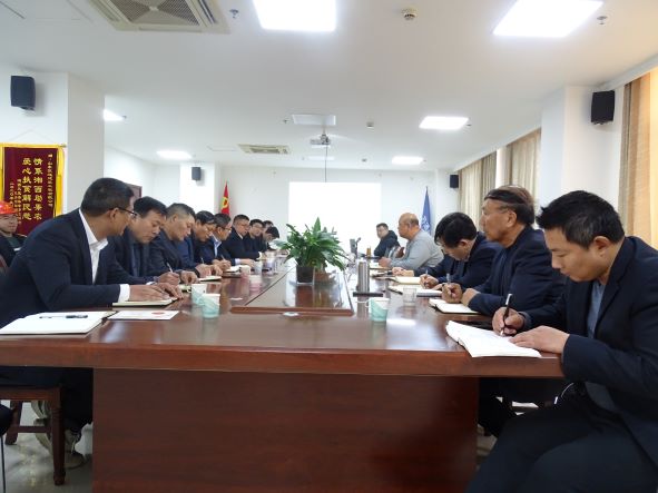 市住建局至我公司進行安全生產知識指導和培訓